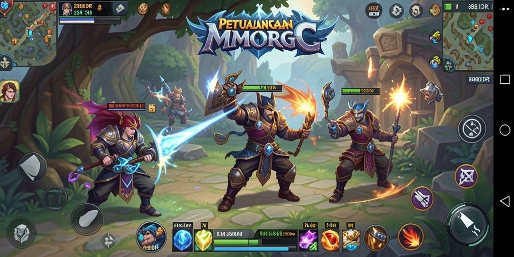 Gameplay seru di dunia fantastis 888IDR.