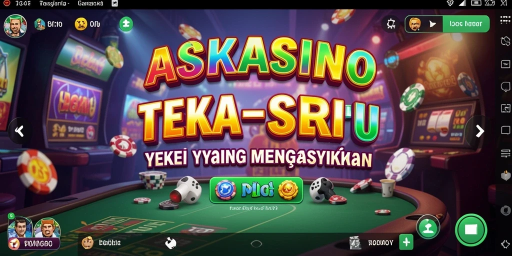 Screenshot permainan ASKASINO menampilkan pengalaman teka-teki yang menantang.