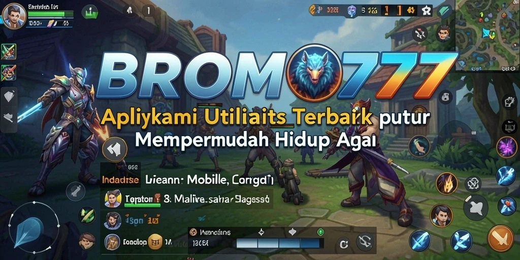 Tampilan antarmuka BROMO77 yang intuitif dan mudah digunakan.