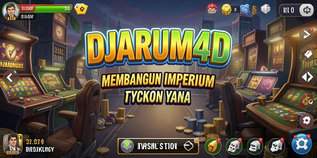 Tangkapan layar gameplay yang menunjukkan pengelolaan bisnis Tycoon.