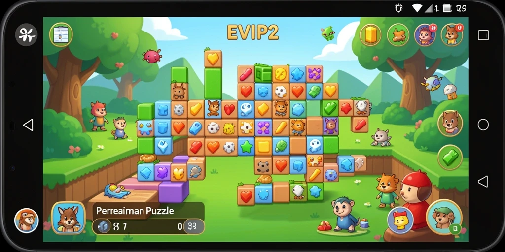 Tampilan gameplay EVIP2 yang seru dan menantang.