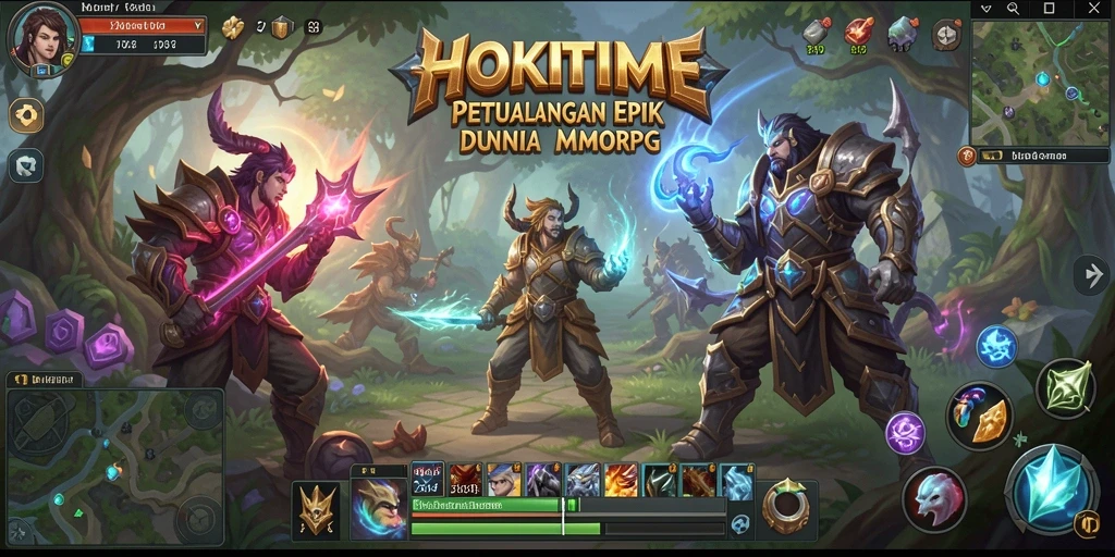 Tampilan gameplay seru di dunia <strong>HOKITIME</strong>.