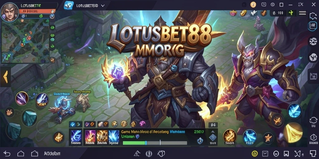Tampak luar gameplay LOTUSBET88 yang menarik dan penuh aksi.