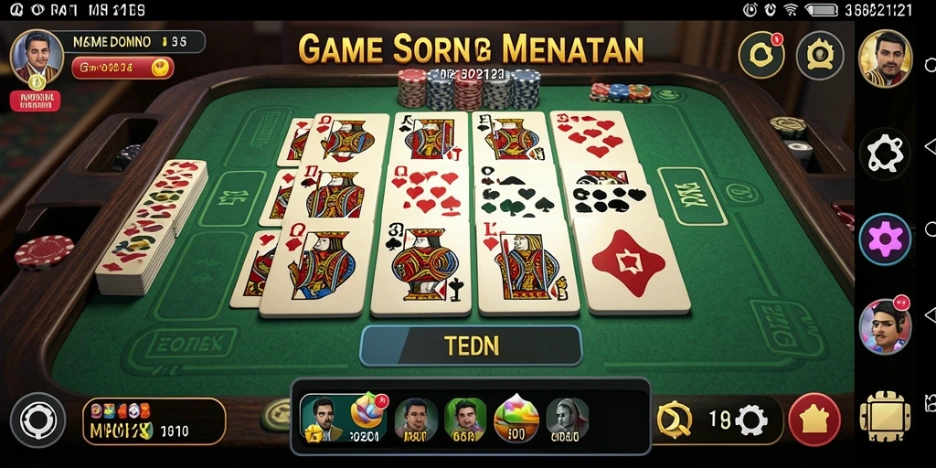 Tampilan menarik saat bermain Domino di MPO2121.