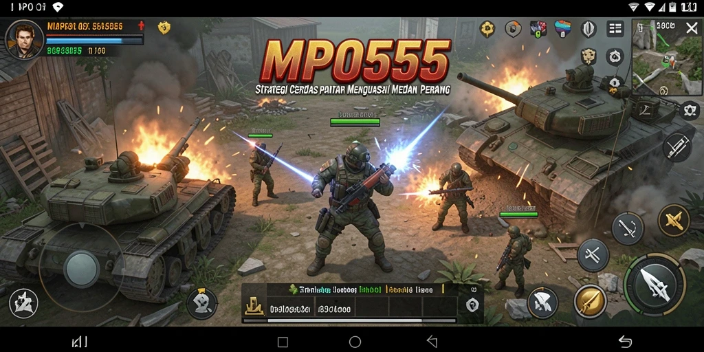 Tampilan gameplay MPO555 yang menegangkan dan strategis.
