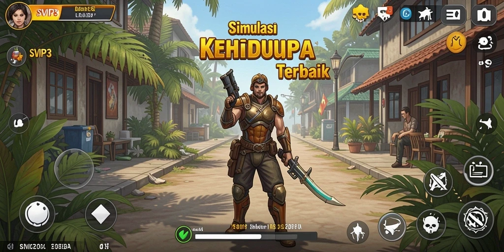 Tampilan gameplay <strong>SVIP3</strong> dengan grafik memukau dan interaksi menarik.