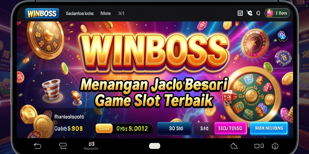 Tampilan gameplay WINBOSS dengan grafis slot yang menarik dan menghibur.